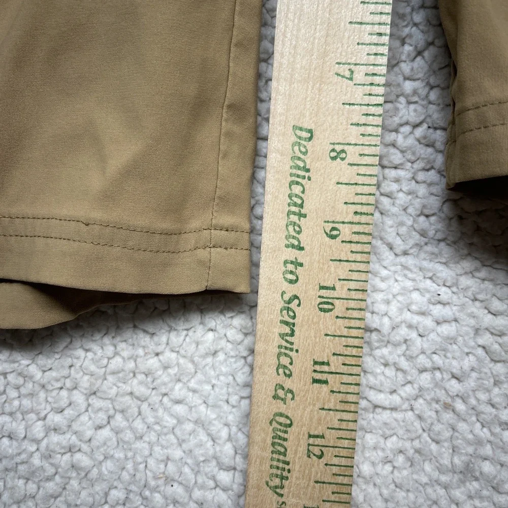 Orvis‎ Cargo Shorts Mens 40 Tan Khaki Performance Hiking Fishing Outdoor Pockets